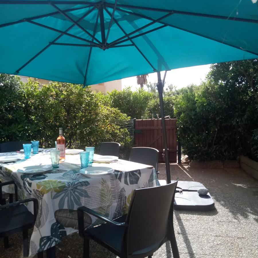 Appartement 6P Rez-De-Jardin Clim Acces Mer Direct Le Barcarès Extérieur photo